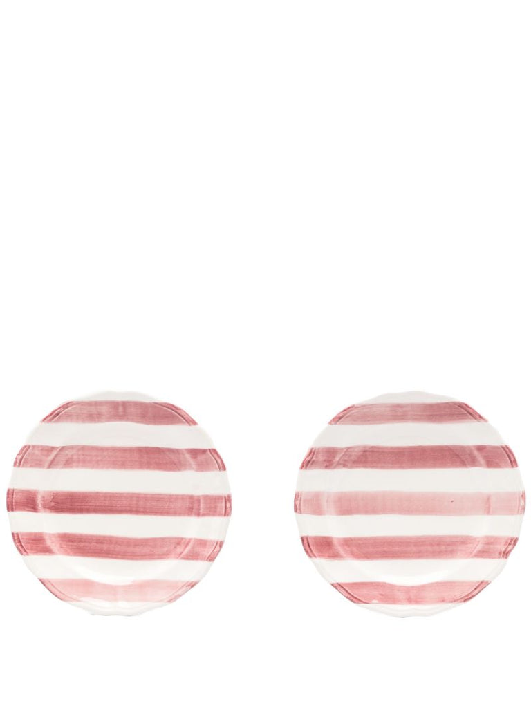 Striped Plate Set