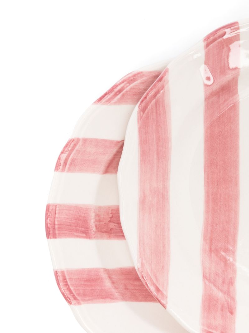 Striped Plate Set