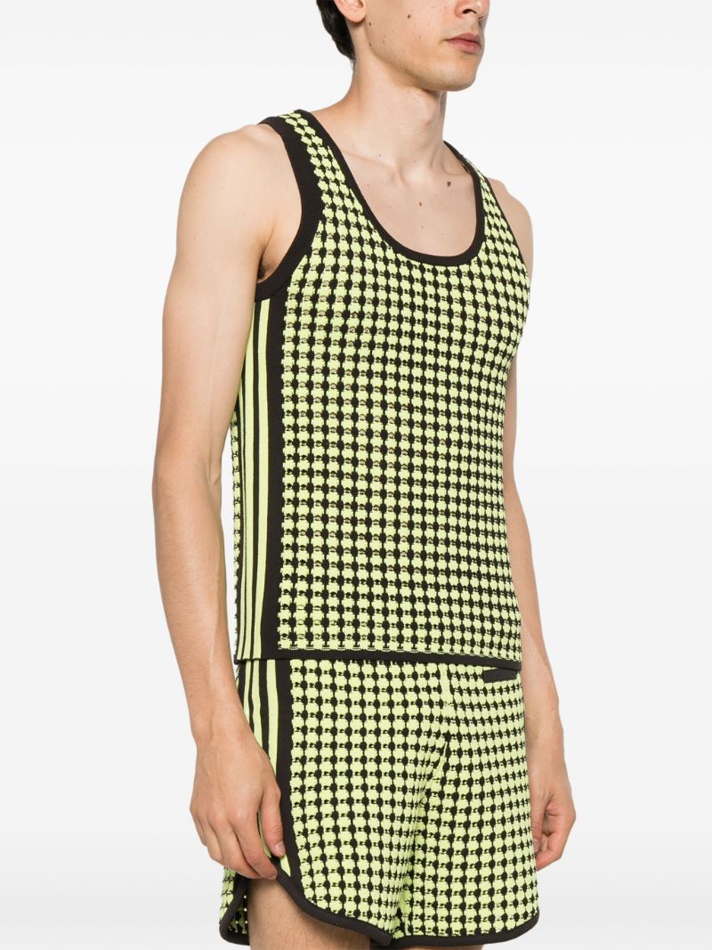 Green Crochet Tank Top