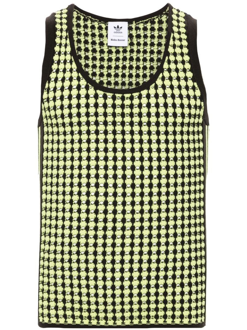 Green Crochet Tank Top