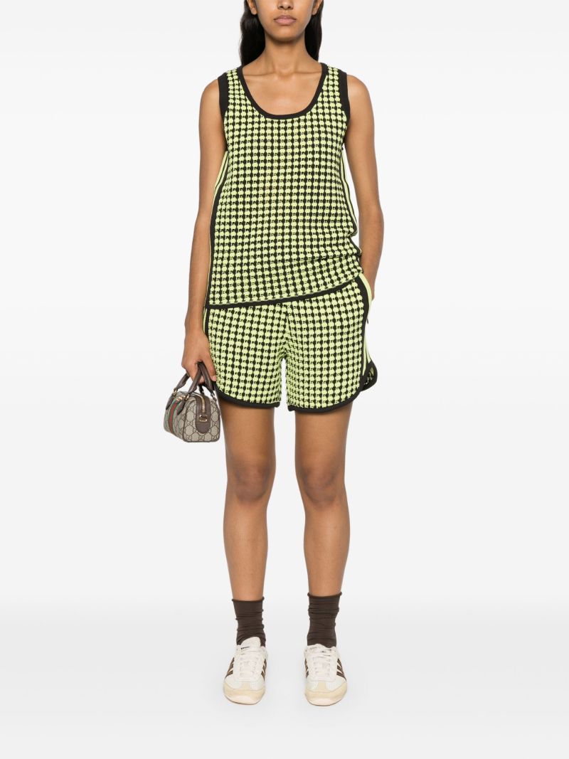 Green Crochet Tank Top