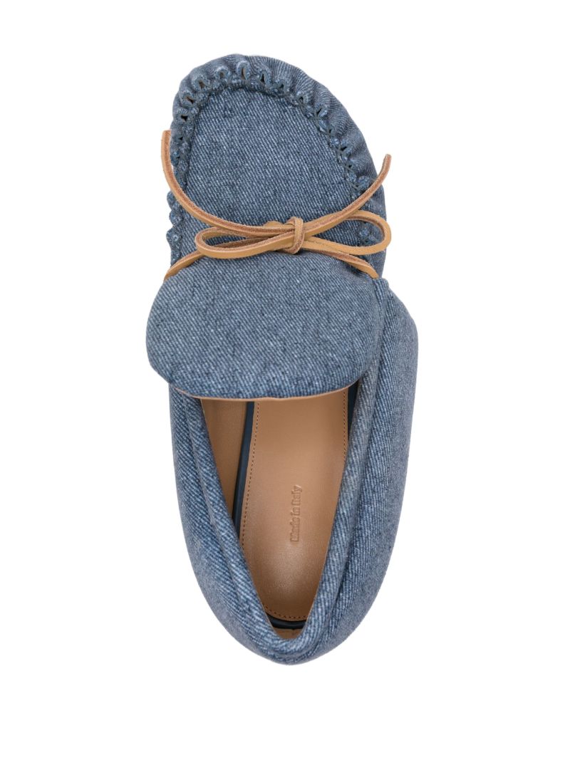 55mm Kitten Heel Moccasins