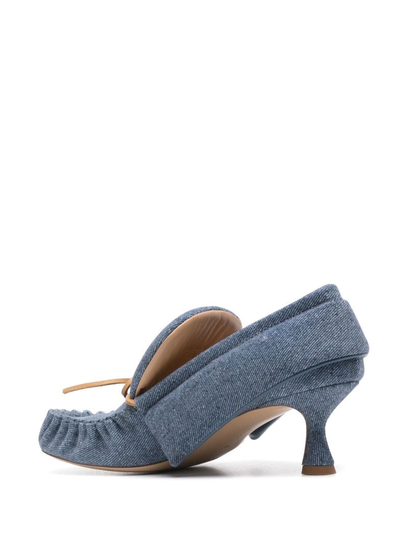 55mm Kitten Heel Moccasins