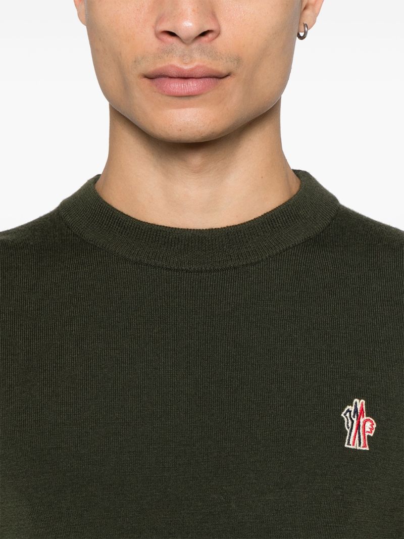 Crew-neck Wool Sweater