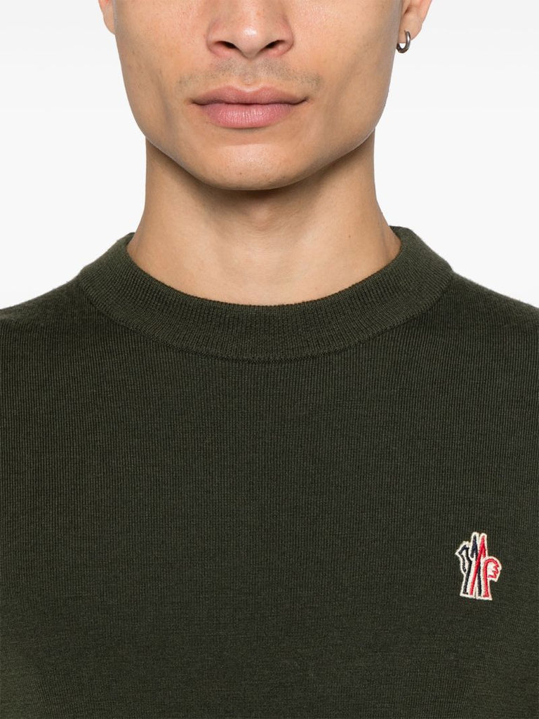 Crew-neck Wool Sweater