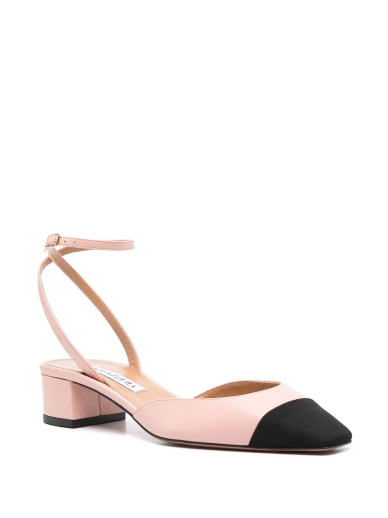Pink French Flirt 35 Leather Pumps