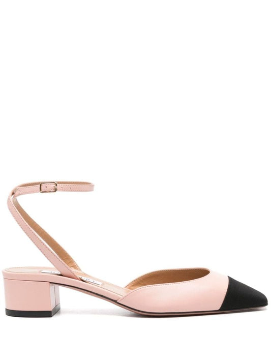 Pink French Flirt 35 Leather Pumps