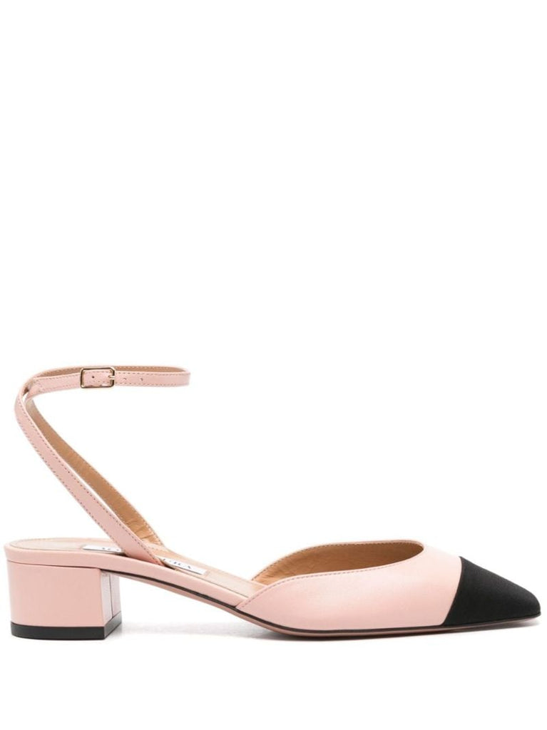 Pink French Flirt 35 Leather Pumps