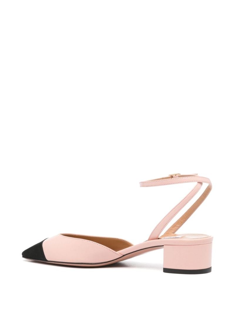 Pink French Flirt 35 Leather Pumps