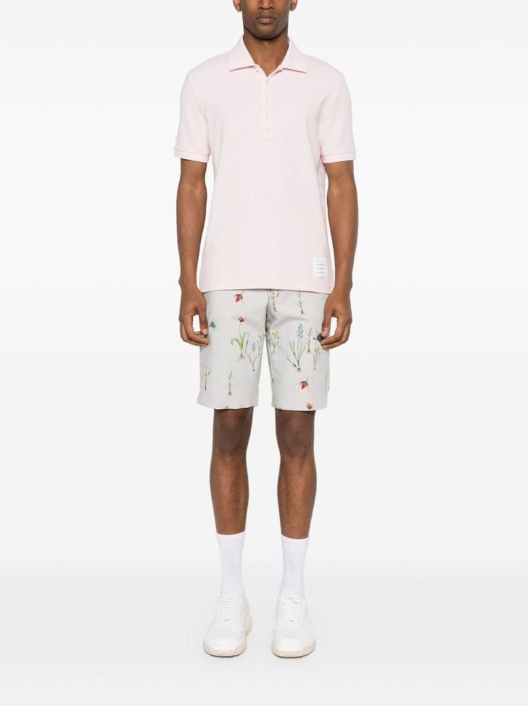 Logo-patch Polo Shirt