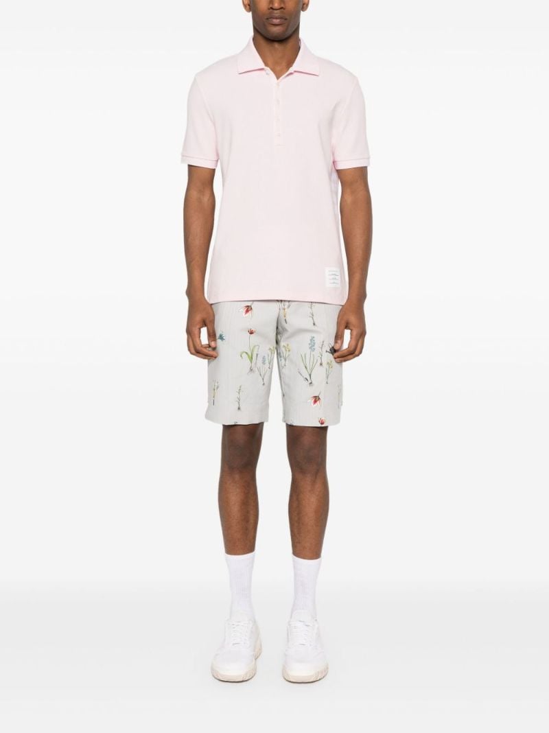 Logo-patch Polo Shirt