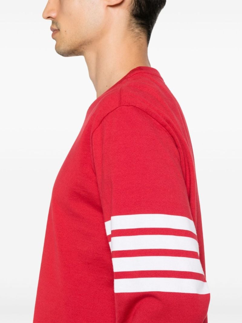 4-bar Cotton Sweatshirt