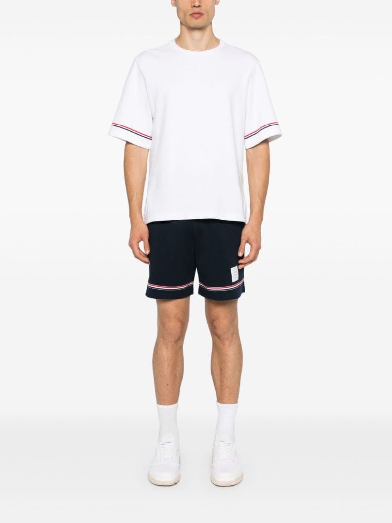 Rwb-stripe Cotton T-shirt