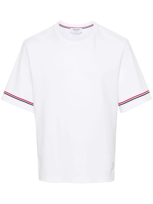 Rwb-stripe Cotton T-shirt