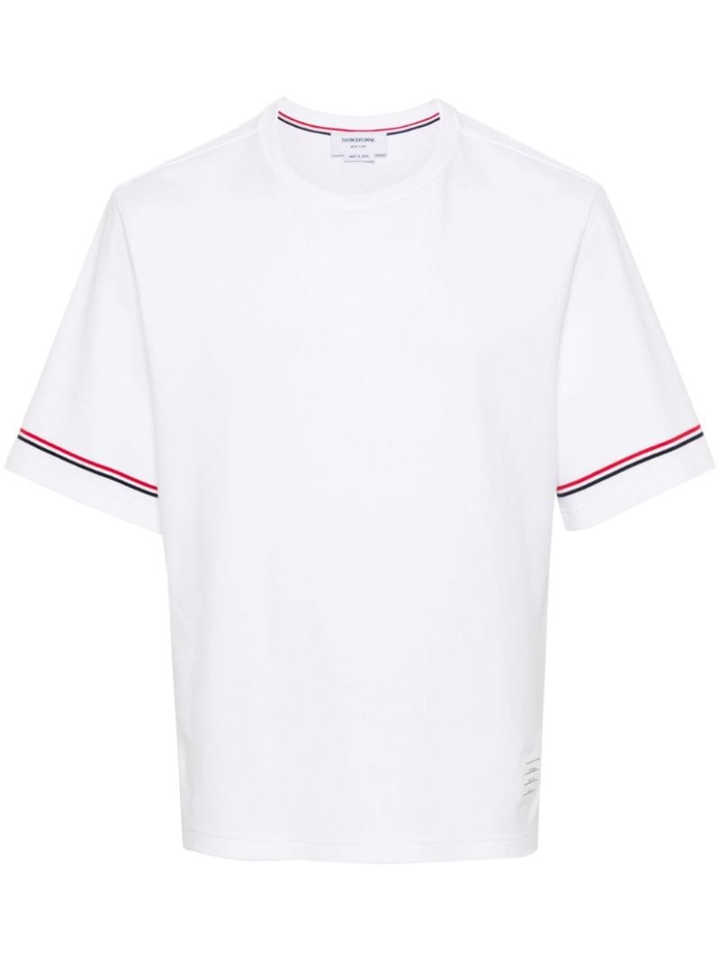 Rwb-stripe Cotton T-shirt