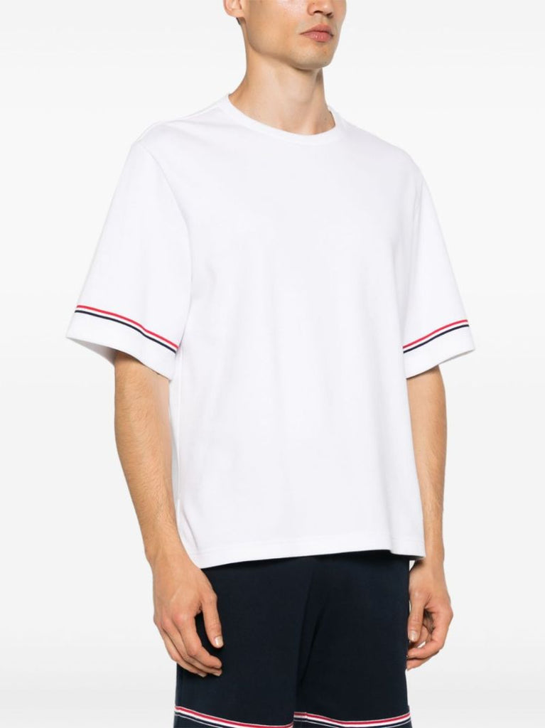 Rwb-stripe Cotton T-shirt