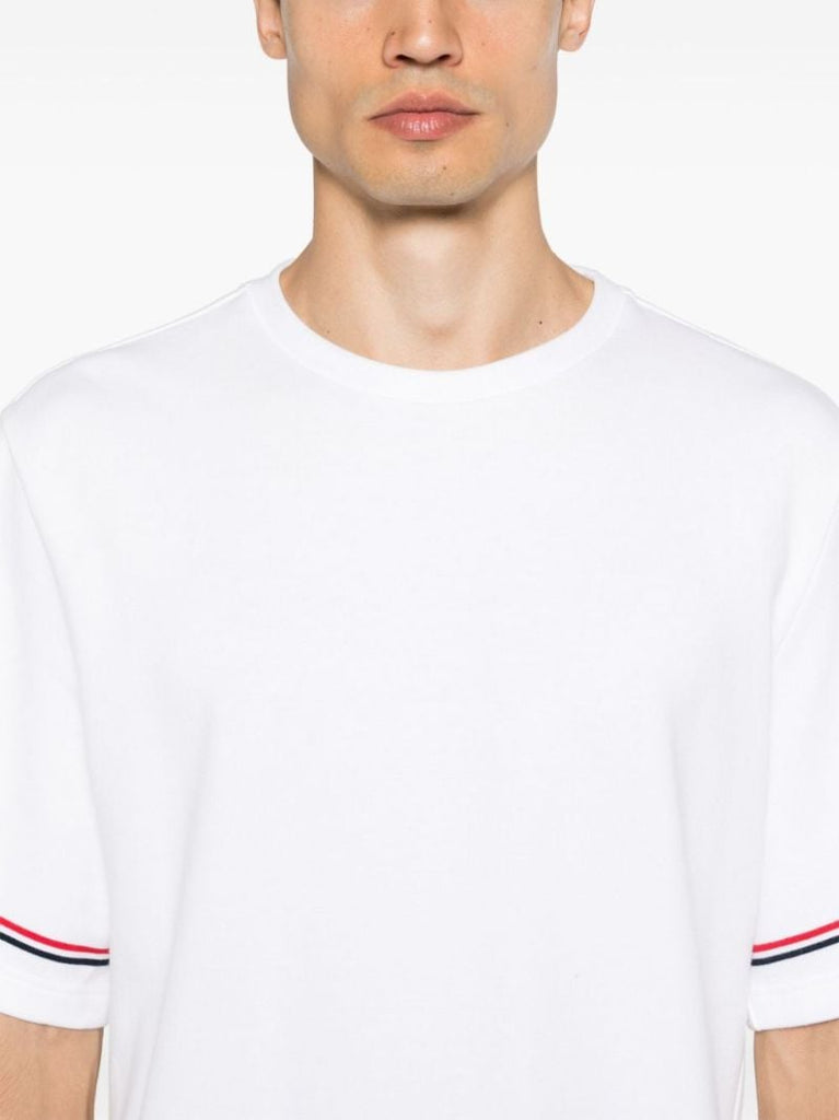 Rwb-stripe Cotton T-shirt