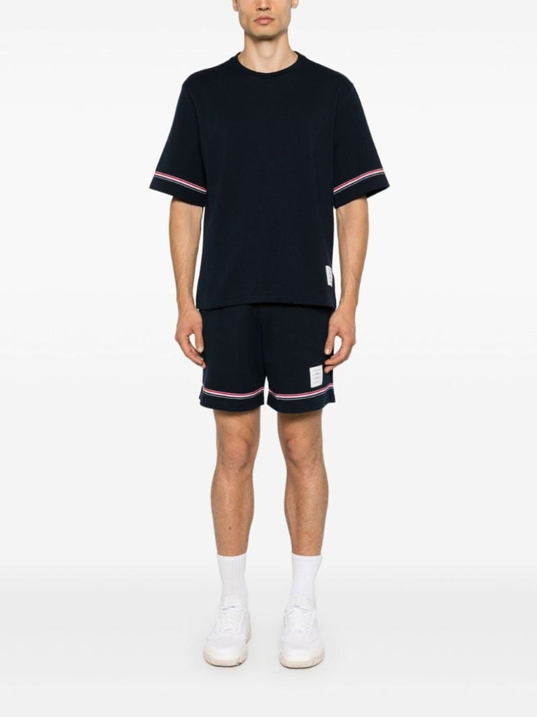 Rwb-stripe Cotton T-shirt