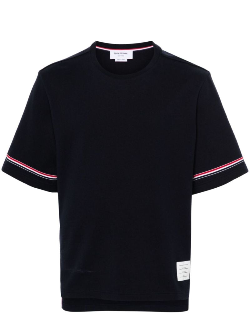Rwb-stripe Cotton T-shirt