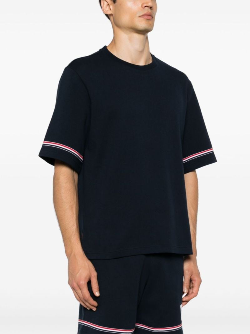 Rwb-stripe Cotton T-shirt
