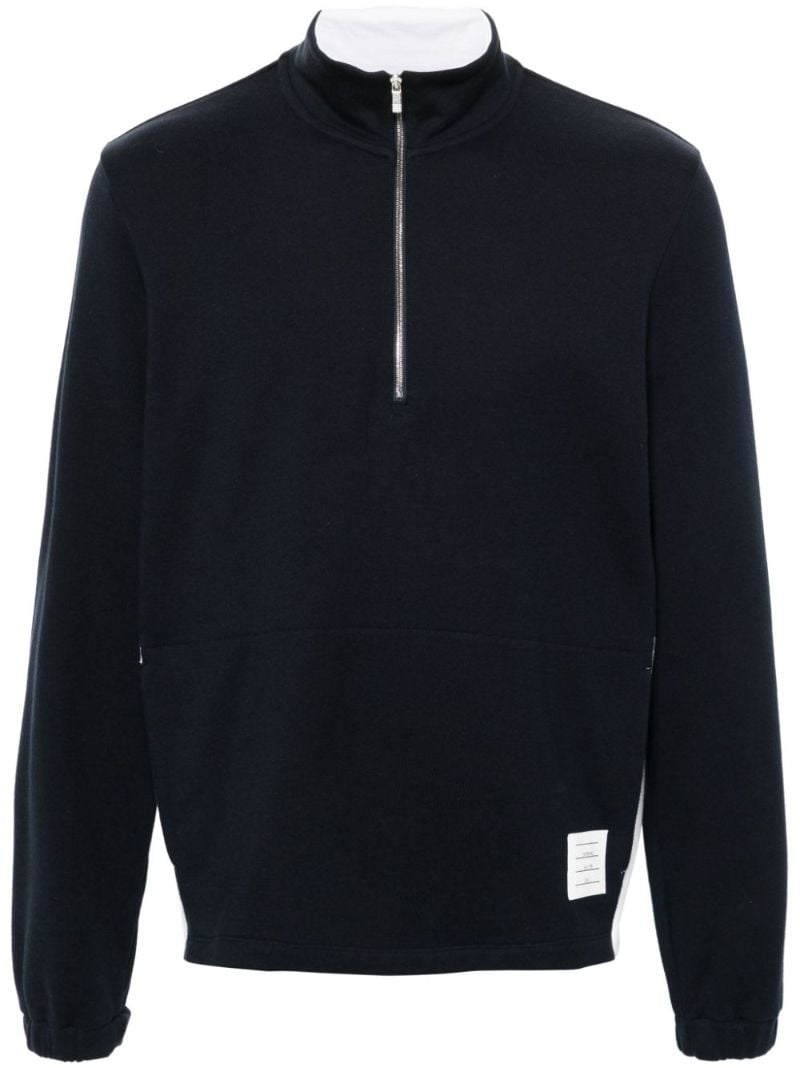 Blue Logo-tag Sweater