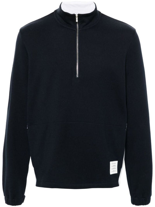 Blue Logo-tag Sweater