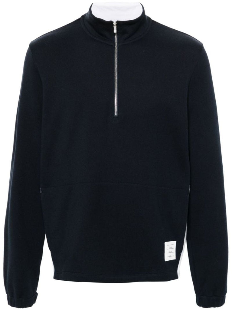 Blue Logo-tag Sweater