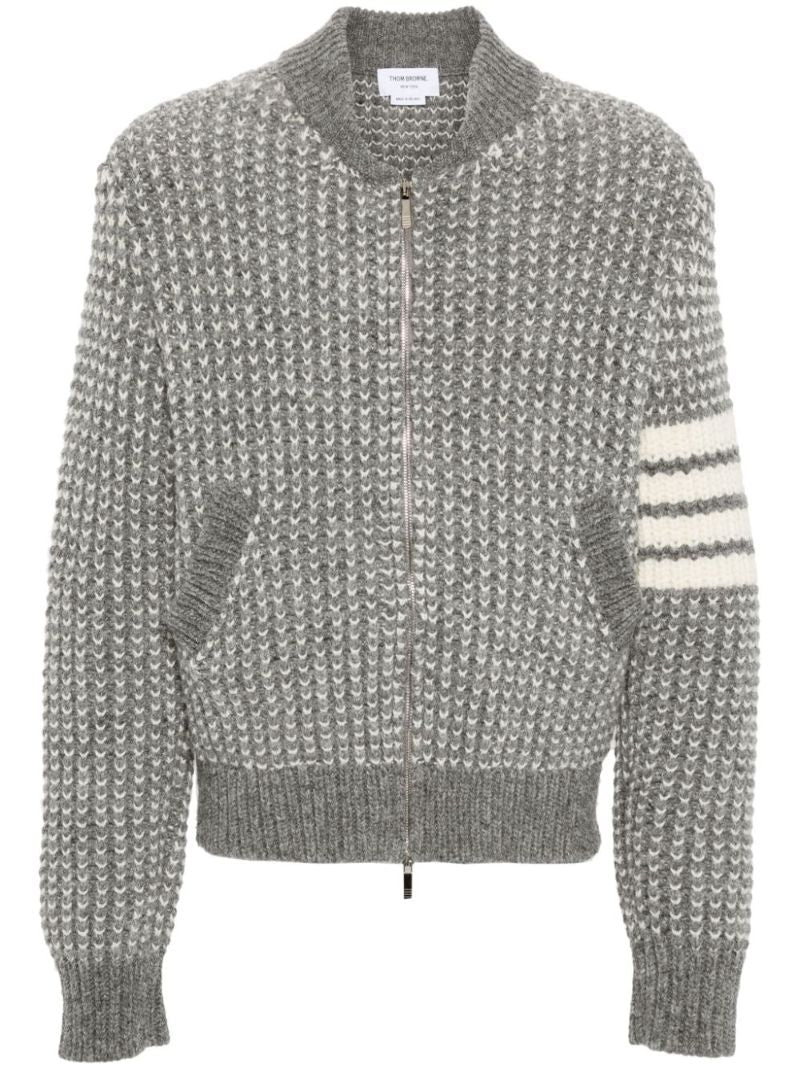 Grey 4-bar Jacket