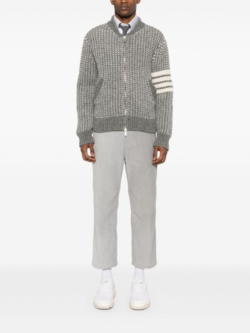 Grey 4-bar Jacket