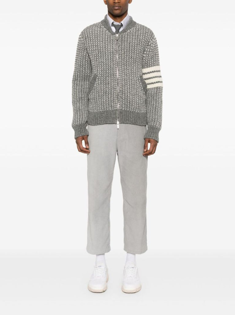 Grey 4-bar Jacket