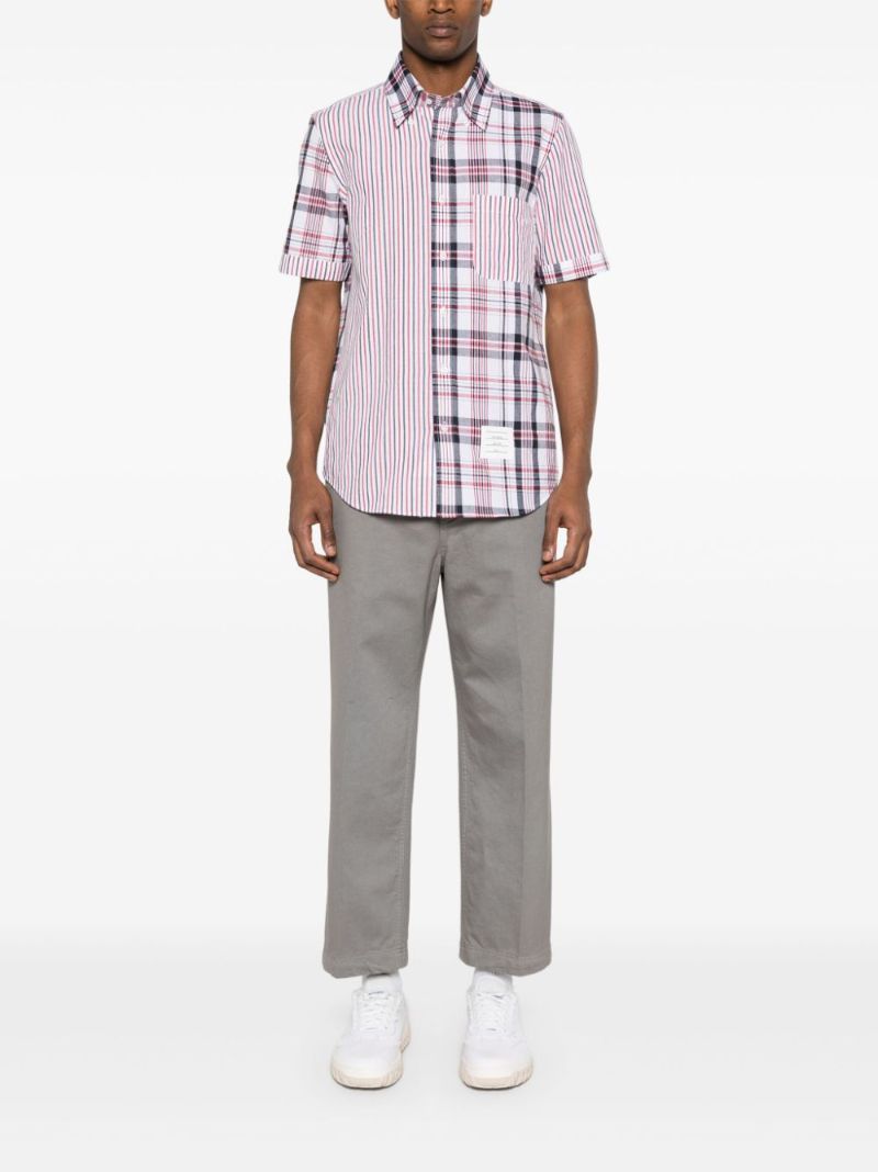 Rwb Stripe Cotton Chinos