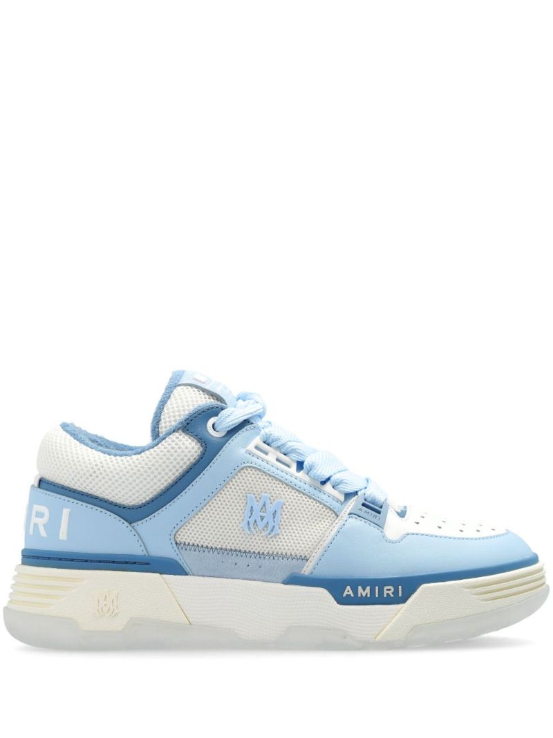 White Ma-1 Panelled Sneakers
