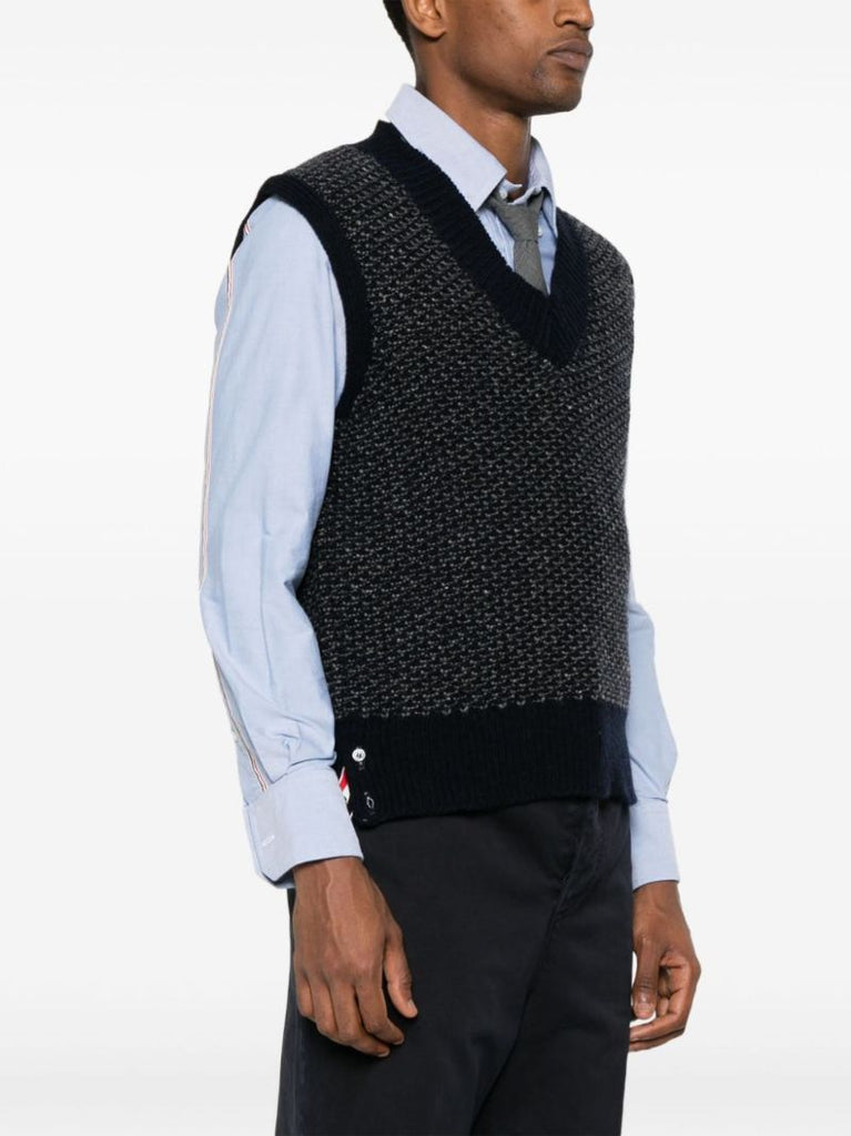 4-bar Knitted Vest