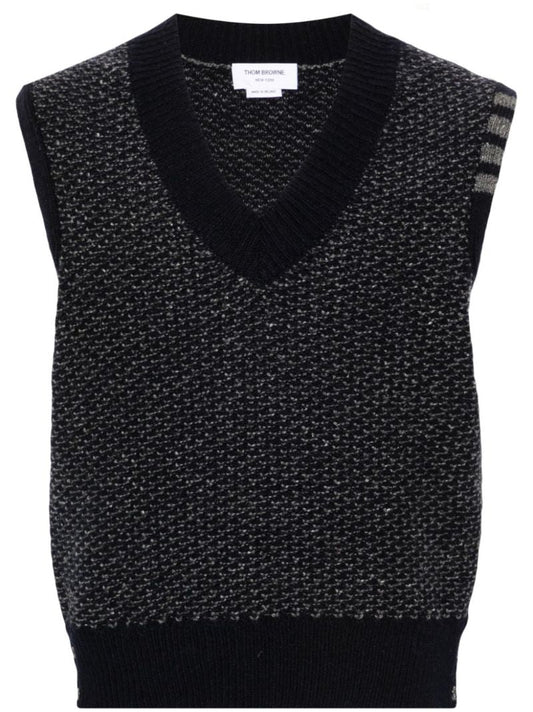 4-bar Knitted Vest