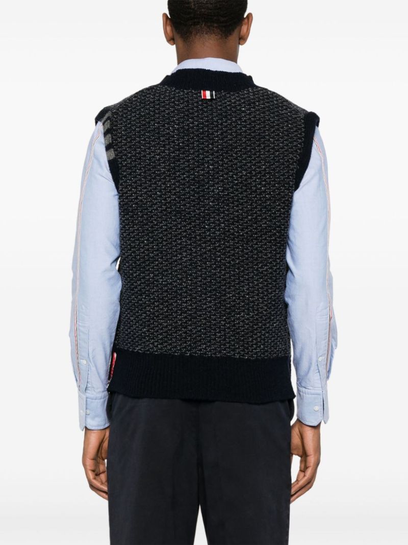 4-bar Knitted Vest