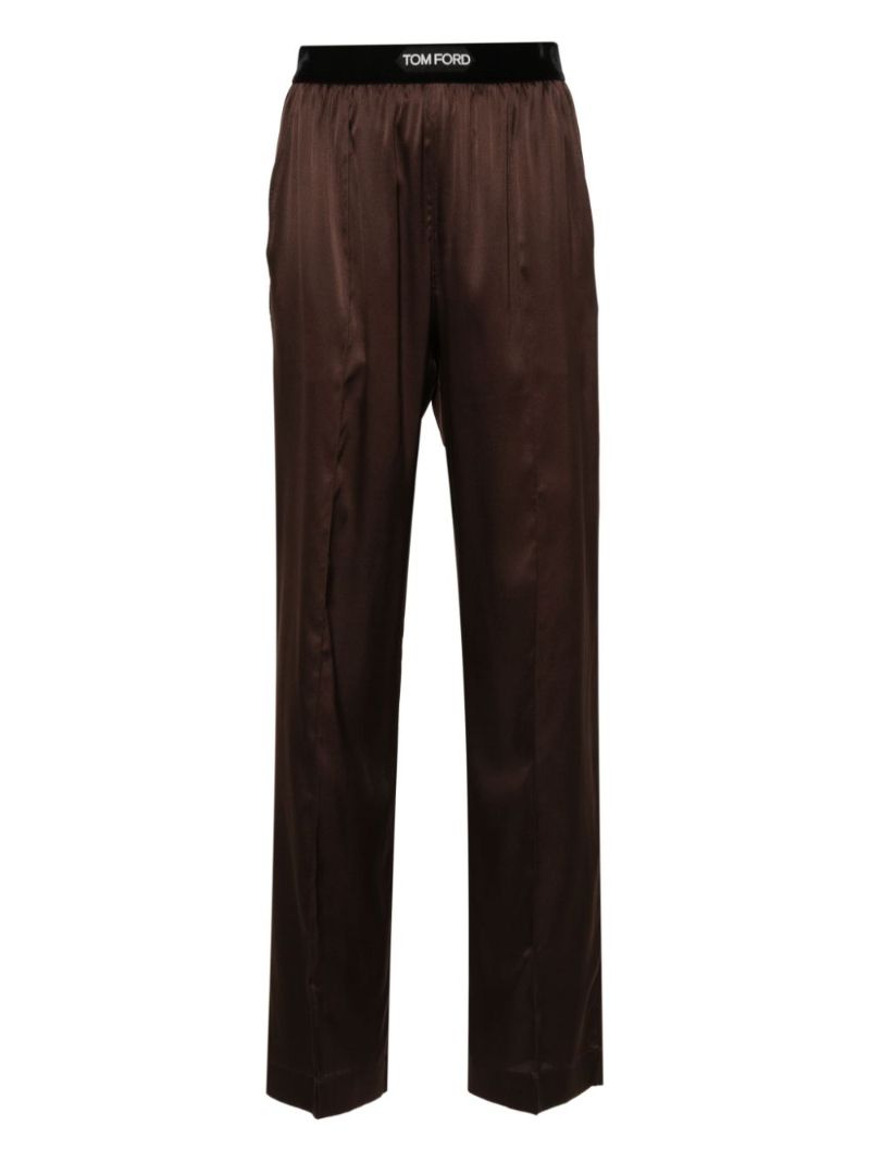 Straight-leg Pajama Bottoms