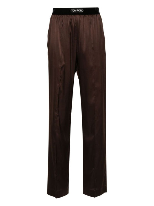 Straight-leg Pajama Bottoms