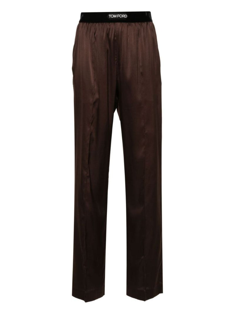 Straight-leg Pajama Bottoms