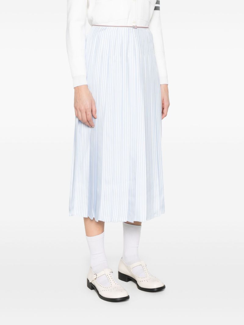 Striped Midi Skirt