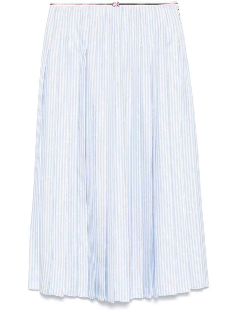 Striped Midi Skirt