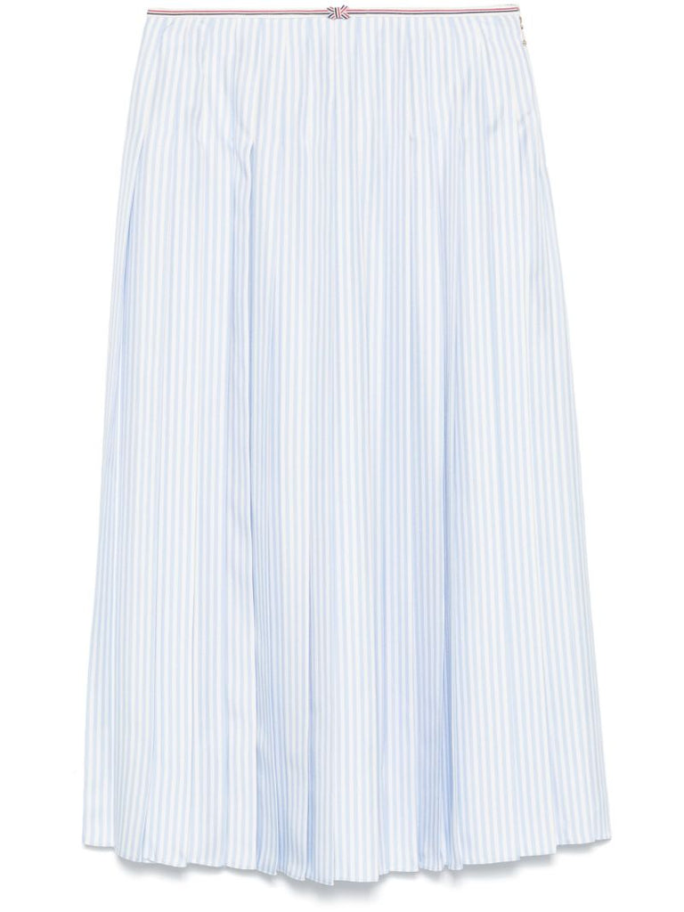 Striped Midi Skirt
