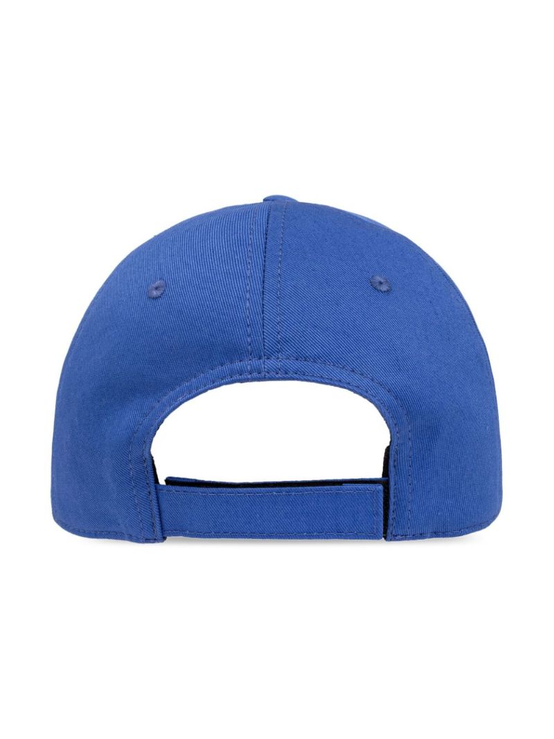 Blue Logo-embroidered Baseball Cap