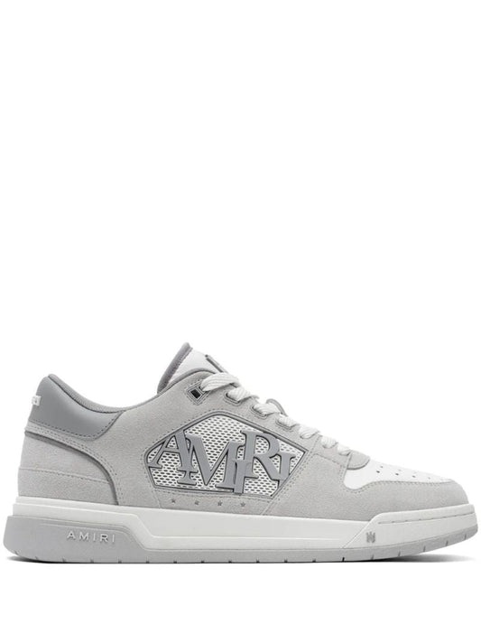 Grey Classic Low Suede Sneakers