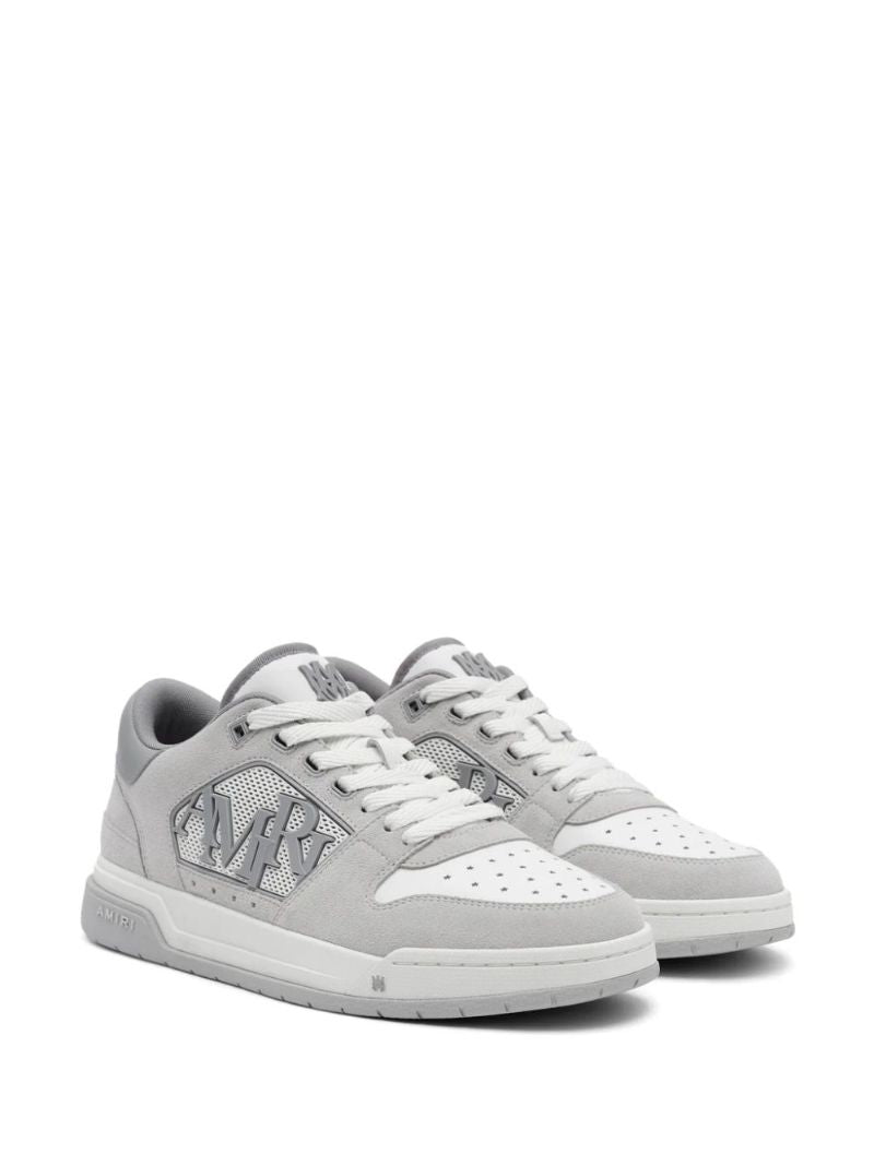 Grey Classic Low Suede Sneakers
