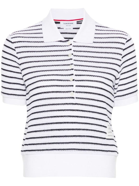 Knitted Polo Top