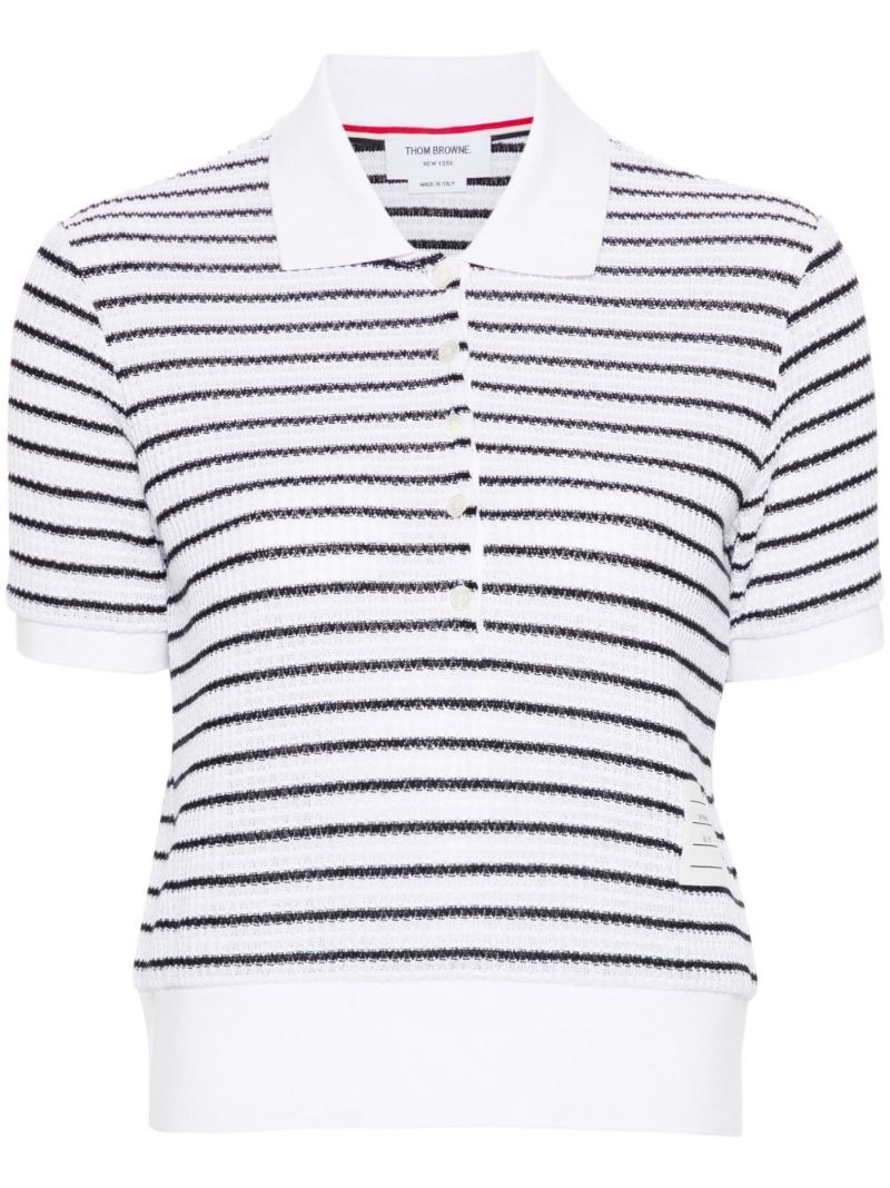 Knitted Polo Top
