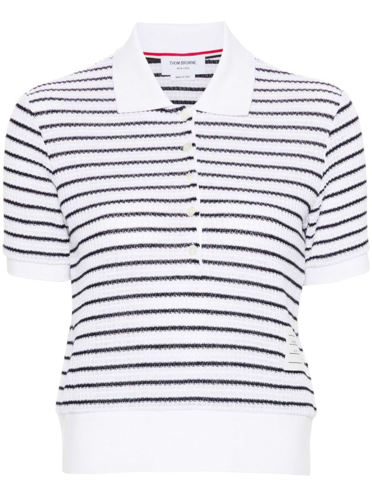 Knitted Polo Top