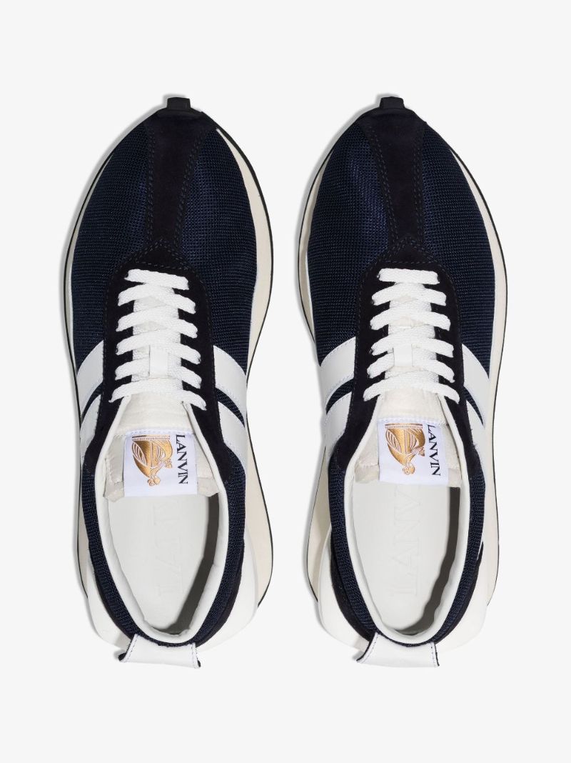Blue Bumper Low Top Sneakers