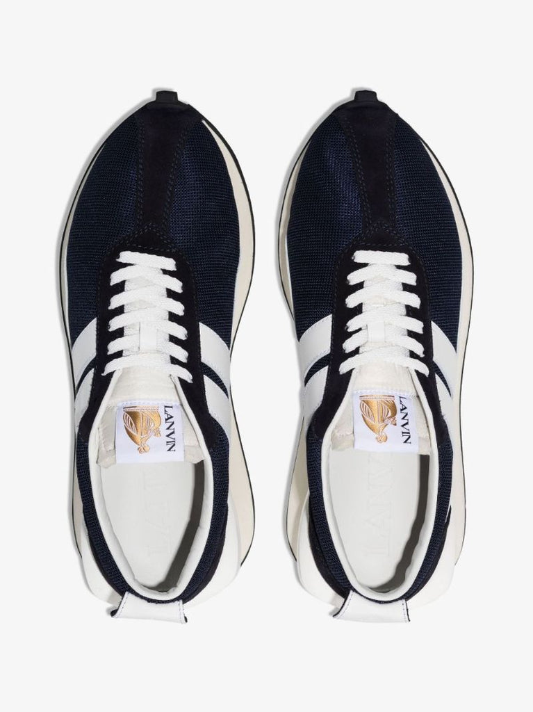 Blue Bumper Low Top Sneakers