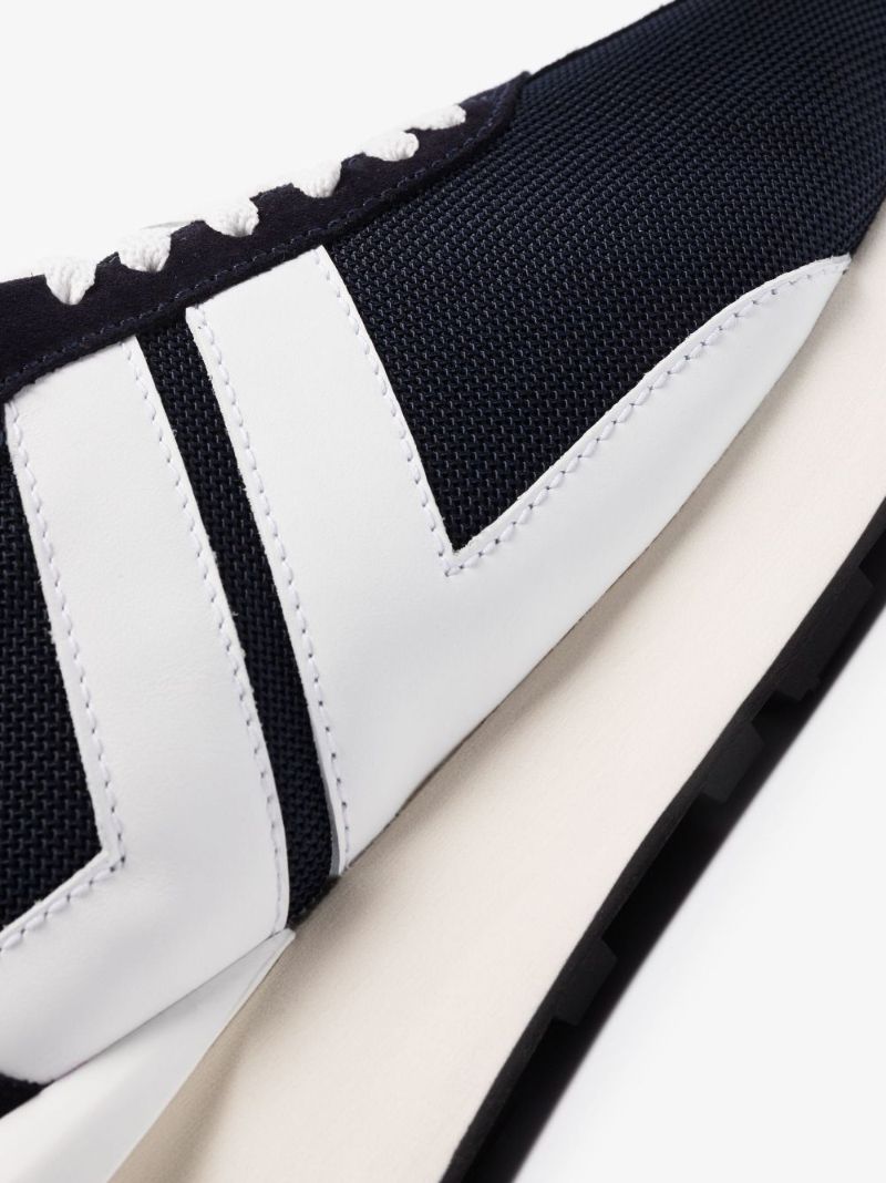 Blue Bumper Low Top Sneakers